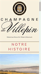 Mobile Screenshot of champagnedevillepin.fr
